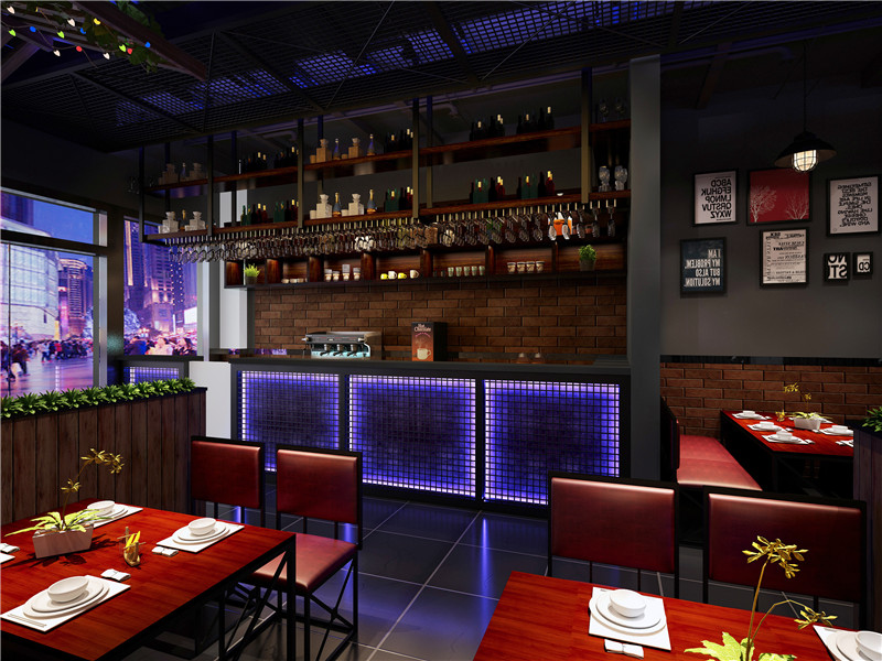 深圳餐廳裝修效果圖 深圳餐廳裝修效果圖