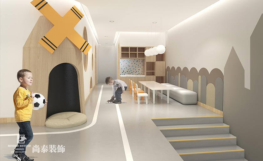 早教中心過道設(shè)計(jì)效果圖 早教中心過道設(shè)計(jì)效果圖