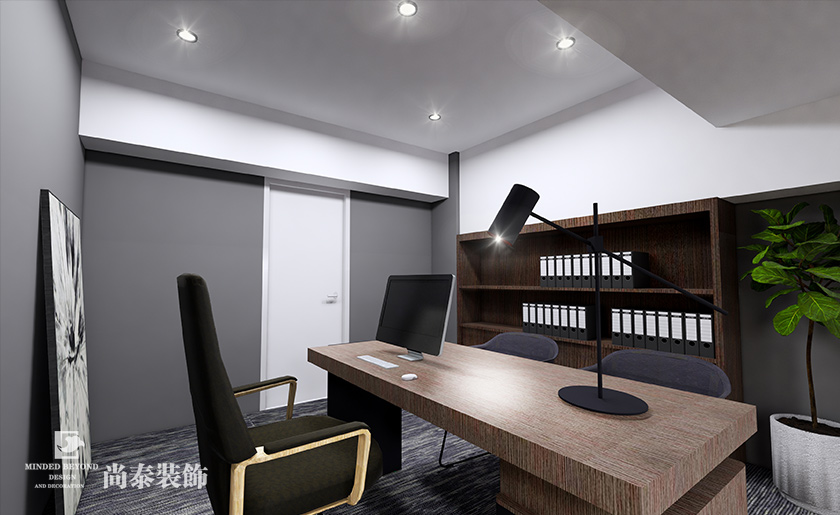 560㎡檢測(cè)公司現(xiàn)代簡(jiǎn)約辦公室裝修設(shè)計(jì) | 麗妍檢測(cè)