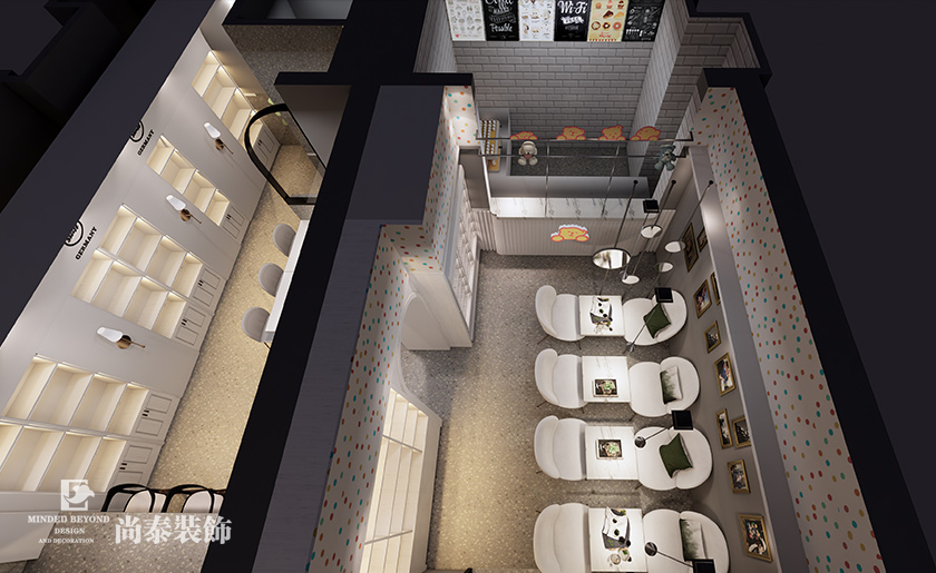 50平米現(xiàn)代風(fēng)格玩偶飲品店設(shè)計(jì) | Steiff泰迪