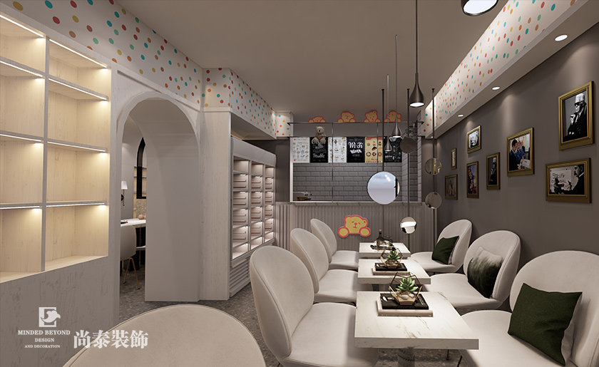 50平米現(xiàn)代風(fēng)格玩偶飲品店設(shè)計(jì) | Steiff泰迪