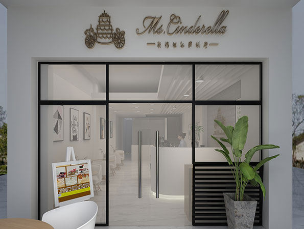 100㎡現(xiàn)代簡約蛋糕店裝修設(shè)計 | 馨格瑞拉
