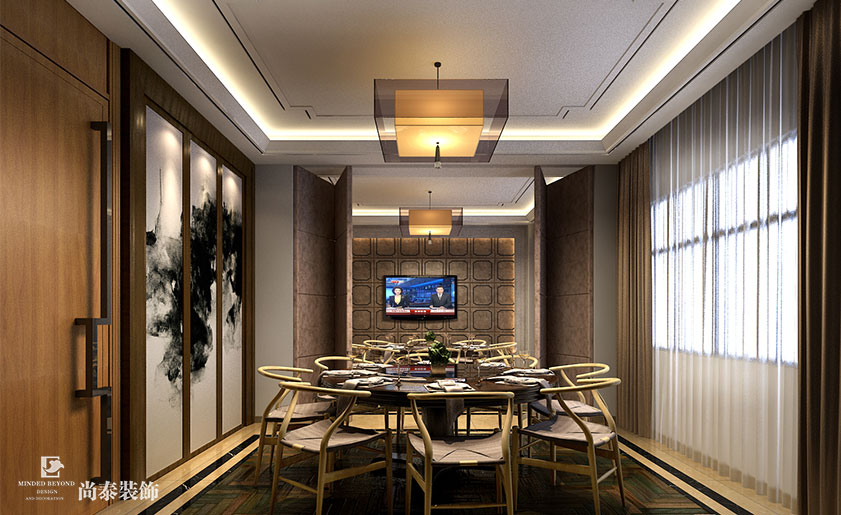 酒店餐廳包間設(shè)計(jì)效果圖 酒店餐廳包間設(shè)計(jì)效果圖