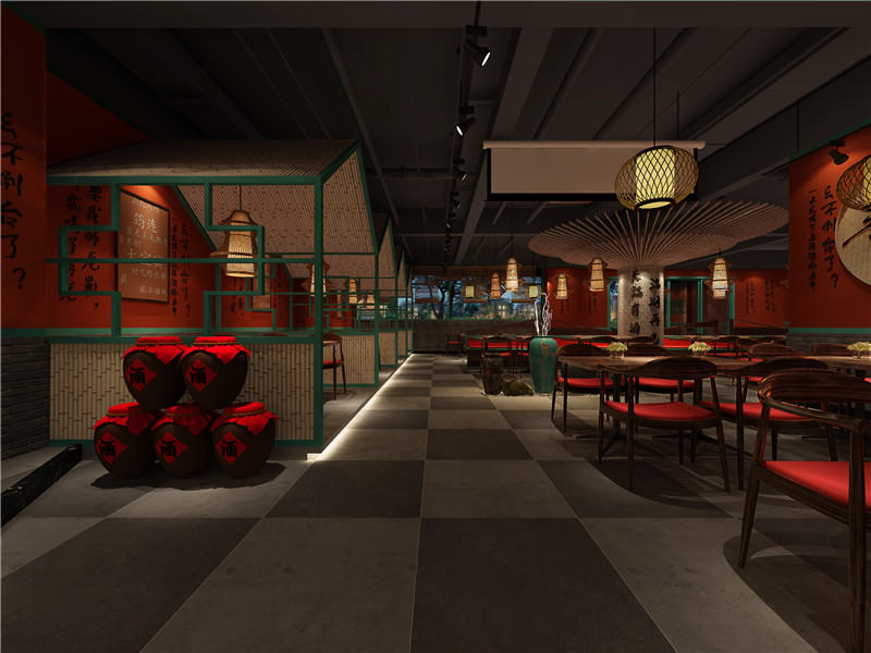 餐館裝修效果圖