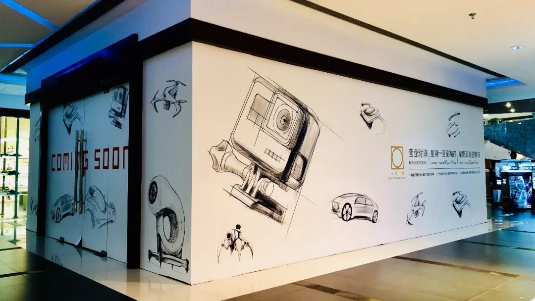 商場(chǎng)裝修圍擋效果圖 商場(chǎng)裝修圍擋效果圖