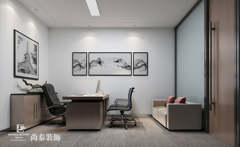 1500㎡實(shí)業(yè)集團(tuán)辦公室裝修設(shè)計(jì) | 駿翔宇輝