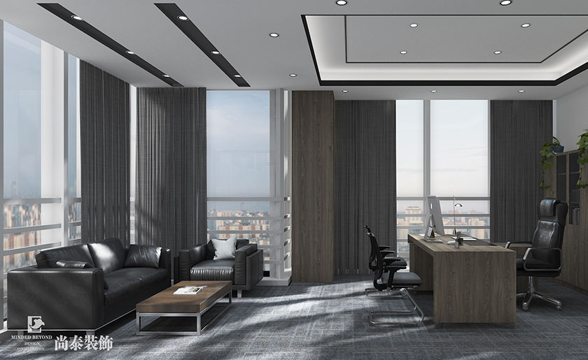 630平米高分子材料辦公室裝修設(shè)計 | 新濤控股