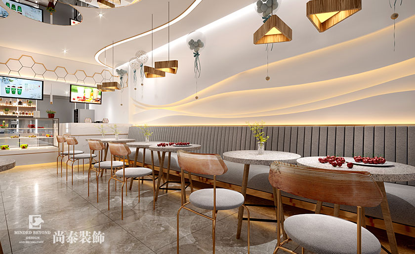 奶茶店裝修風(fēng)格效果圖 奶茶店裝修風(fēng)格效果圖