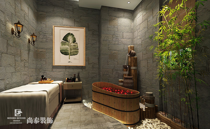 現(xiàn)代歐式美容養(yǎng)生會(huì)所裝修效果圖-馨藝妍