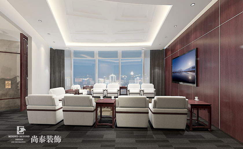 500平米金融公司辦公室裝修 | 聯(lián)準(zhǔn)國(guó)際金融