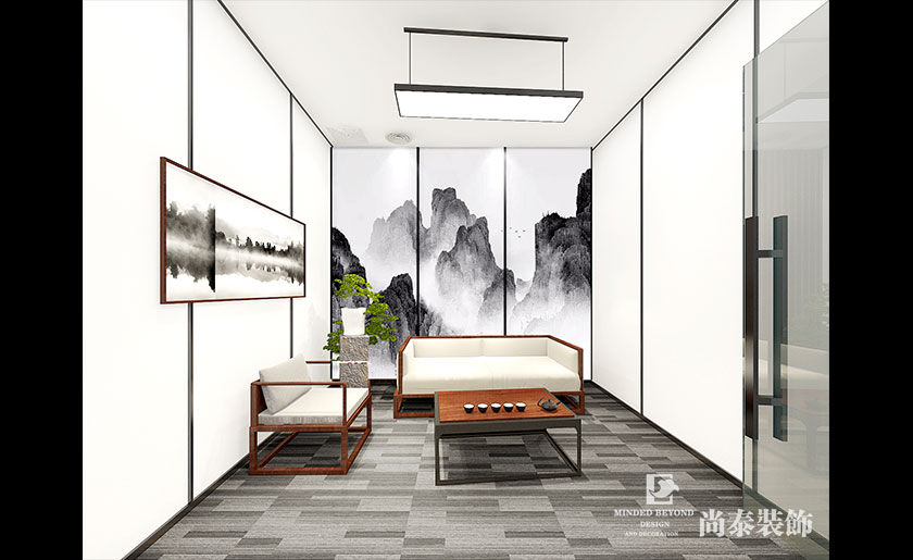 500平米金融公司辦公室裝修 | 聯(lián)準(zhǔn)國(guó)際金融