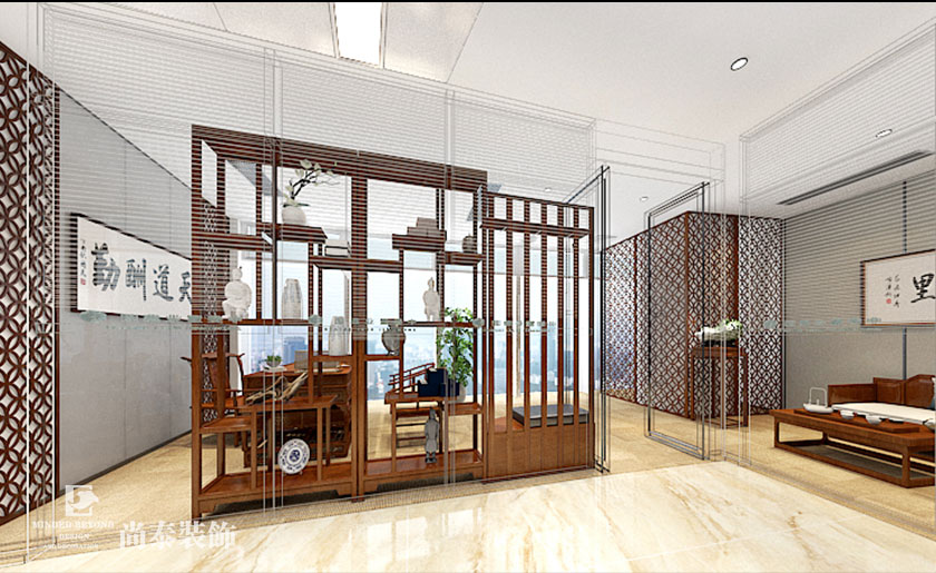 500平米金融公司辦公室裝修 | 聯(lián)準(zhǔn)國(guó)際金融