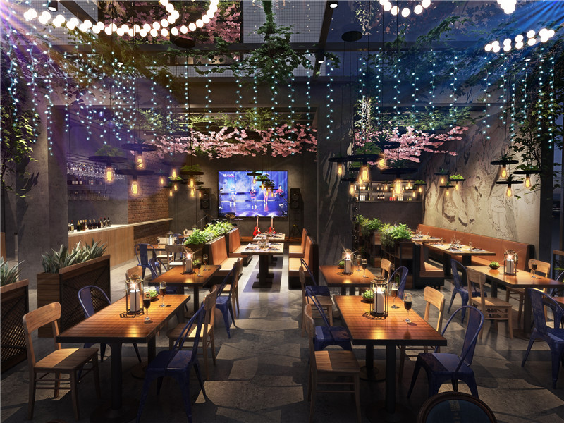 淺談音樂主題餐廳裝修