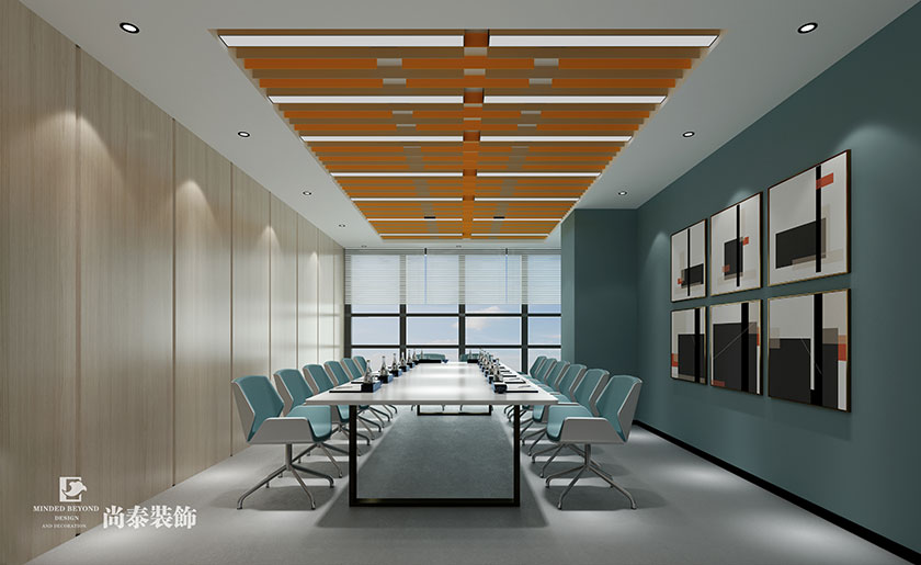 1450平米通信科技公司辦公室裝修設計 | 君鑒科技