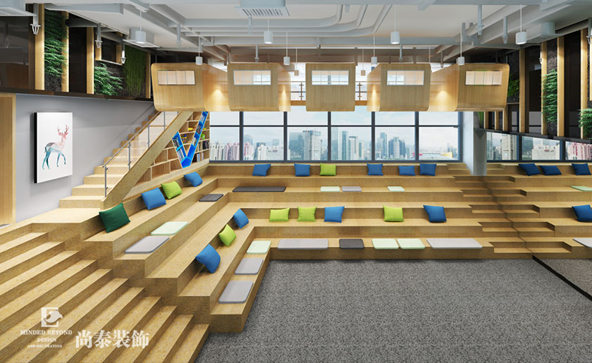 1450㎡人工智能公司辦公室設(shè)計 | 云歌人工智能