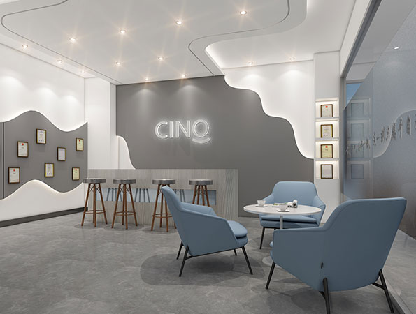 400平家用電器公司辦公室裝修設(shè)計 | 西啡科技