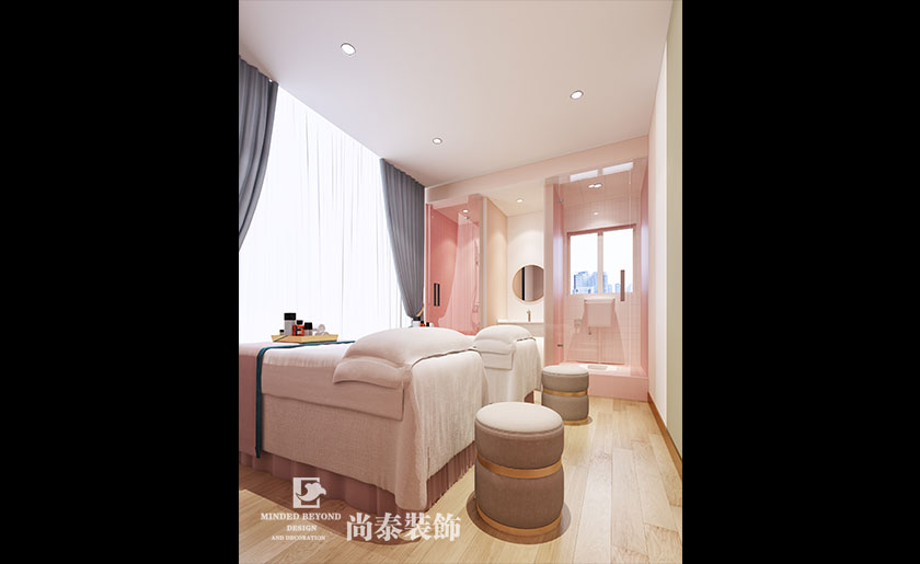 醫(yī)療會所裝修效果圖-晨曦輕伊美