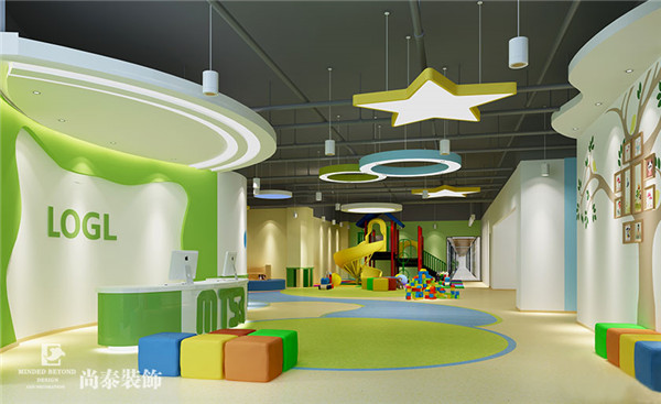 幼兒園前廳裝修設計效果圖