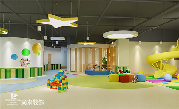 幼兒園運動區(qū)裝修設計效果圖 幼兒園運動區(qū)裝修設計效果圖