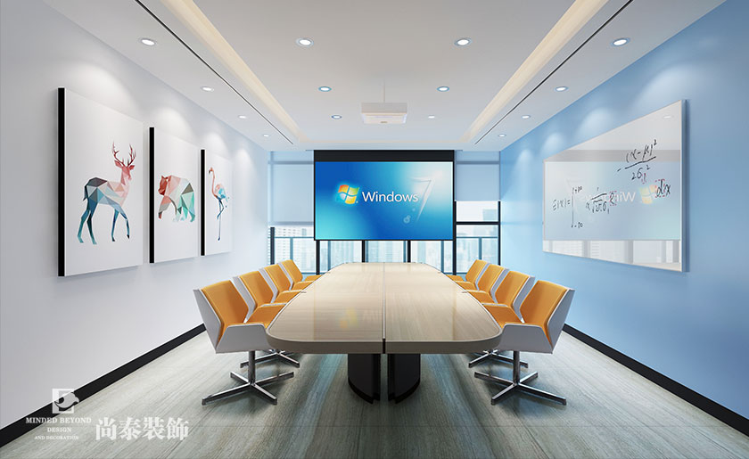 950平米工業(yè)包材制品公司辦公室裝修設(shè)計 | 明鑫集團(tuán)