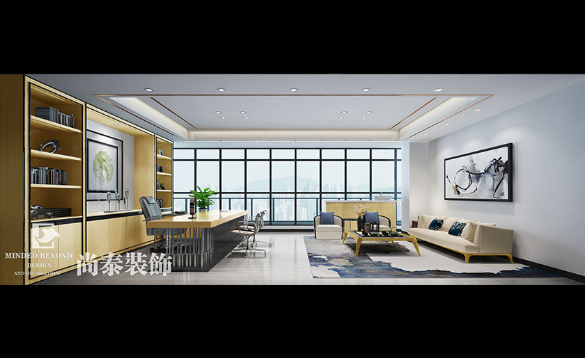 950平米工業(yè)包材制品公司辦公室裝修設(shè)計 | 明鑫集團(tuán)