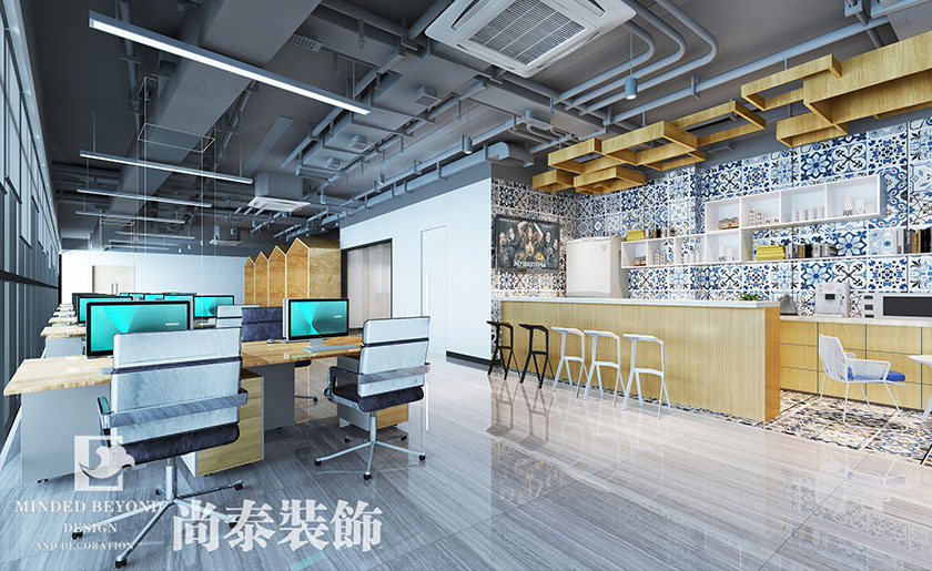 950平米工業(yè)包材制品公司辦公室裝修設(shè)計 | 明鑫集團(tuán)