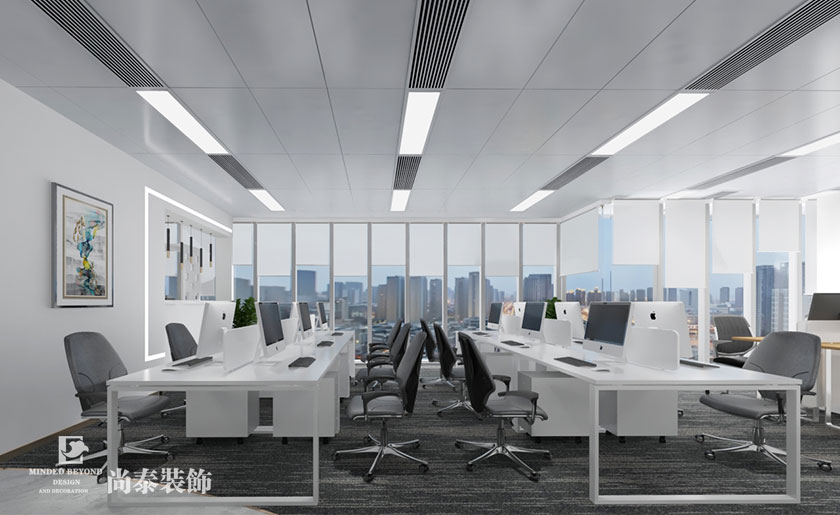 300平米醫(yī)療公司辦公室裝修設(shè)計(jì) | 健緣集團(tuán)