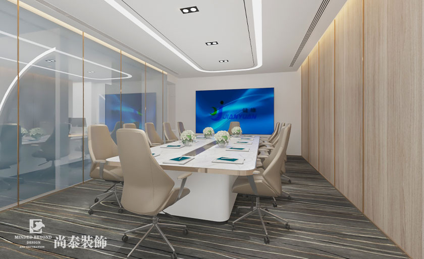 300平米醫(yī)療公司辦公室裝修設(shè)計(jì) | 健緣集團(tuán)