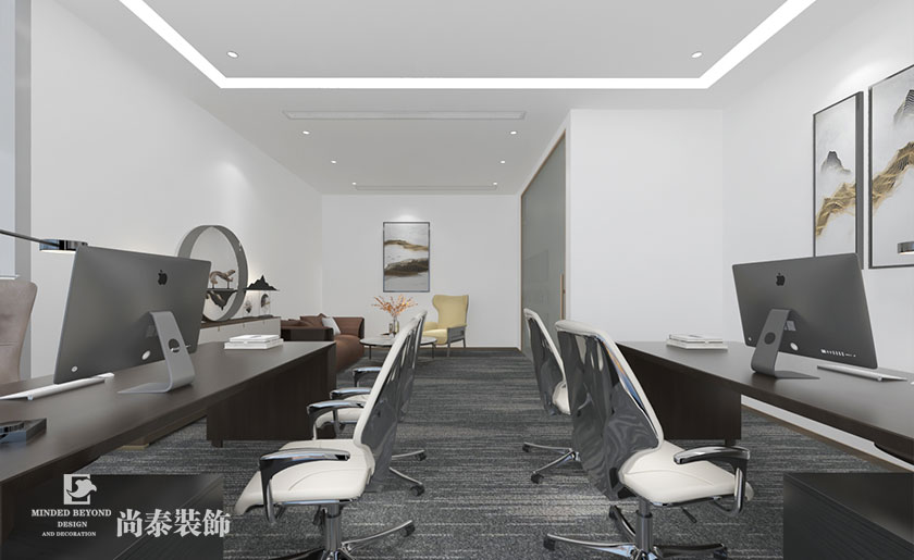 300平米醫(yī)療公司辦公室裝修設(shè)計(jì) | 健緣集團(tuán)