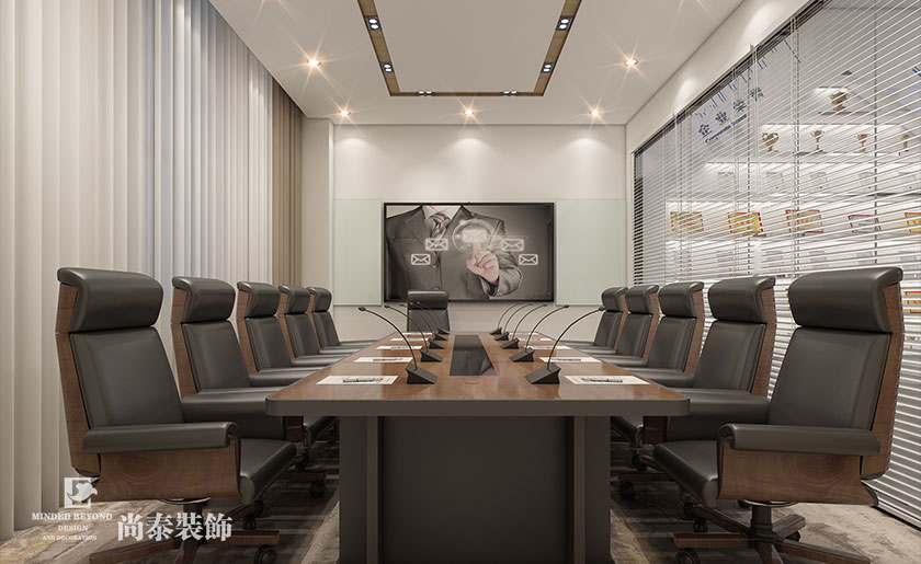 600平電氣公司辦公室裝修設(shè)計(jì) | 正弦電氣