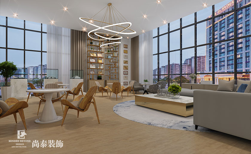 600平電氣公司辦公室裝修設(shè)計(jì) | 正弦電氣