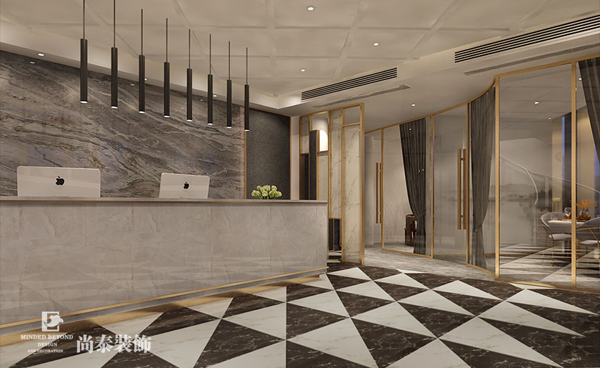 高端美容spa會(huì)所裝修效果圖-伊云國(guó)際