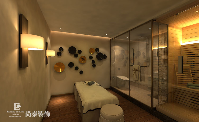 高端美容spa會(huì)所裝修效果圖-伊云國(guó)際