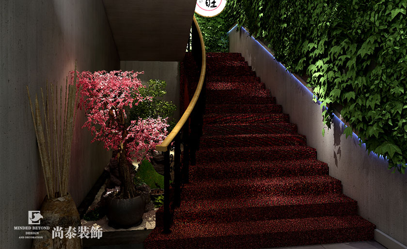 中式餐飲店裝修效果圖-福鑫湘旺