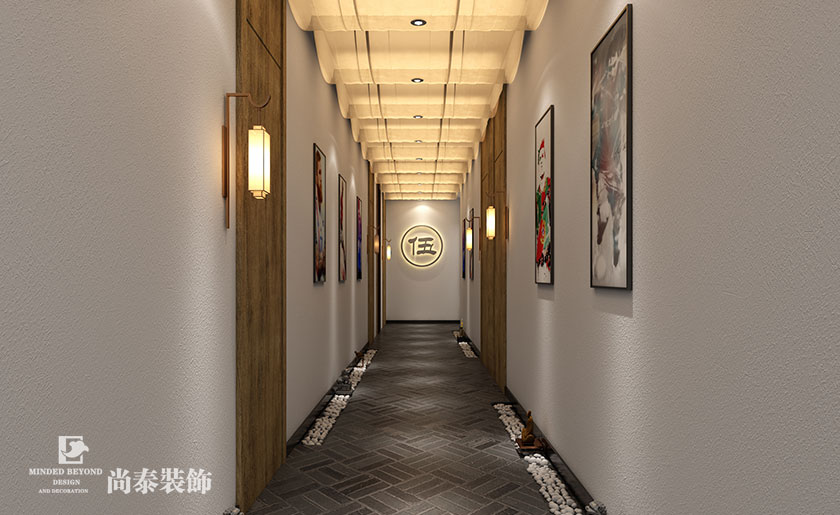 中式養(yǎng)生館裝修效果圖-舒扶堂