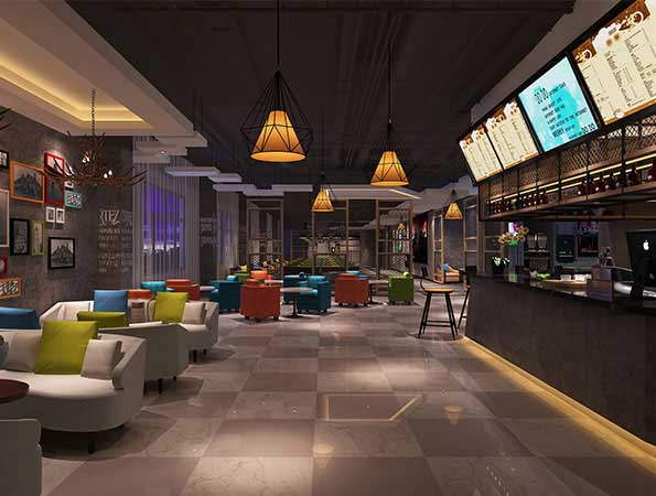 1200余平米網(wǎng)咖裝修設(shè)計 | 京南網(wǎng)咖