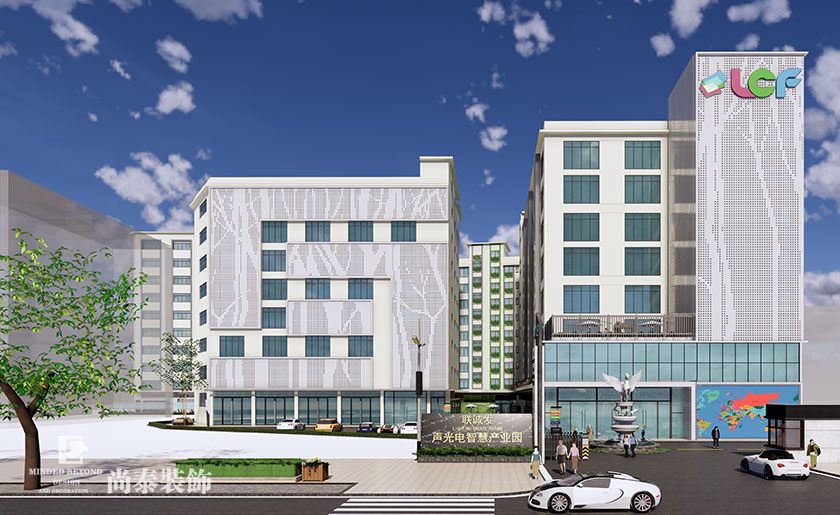 40000平米產(chǎn)業(yè)園辦公室裝修設(shè)計(jì) | 聯(lián)誠發(fā)科技