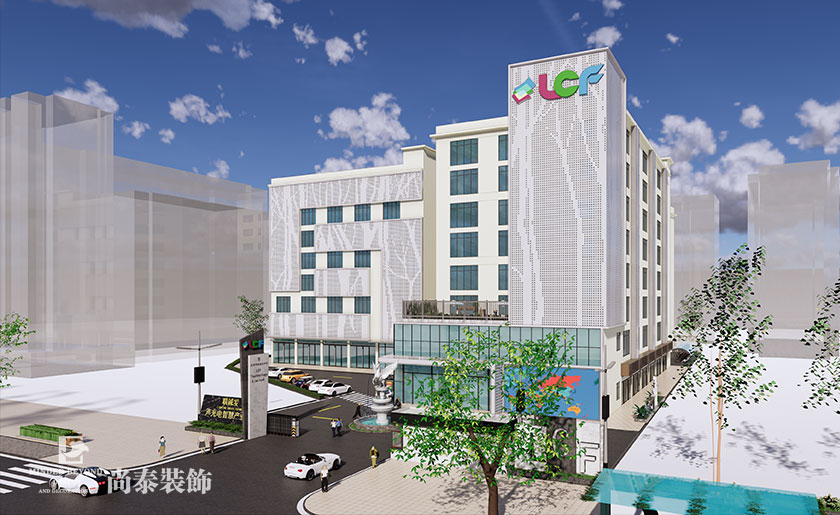 40000平米產(chǎn)業(yè)園辦公室裝修設(shè)計(jì) | 聯(lián)誠發(fā)科技