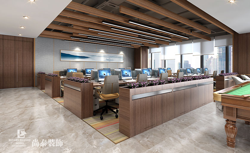 670平米磁材公司辦公室裝修設計 | 晉通磁材