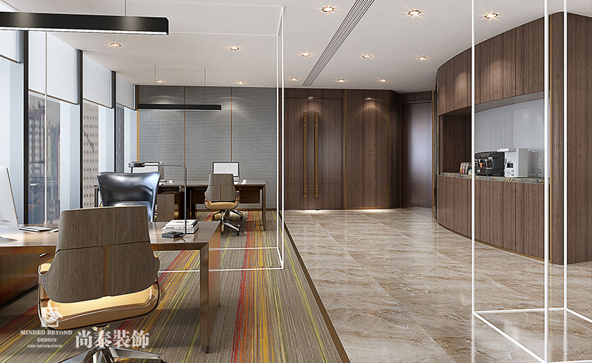670平米磁材公司辦公室裝修設計 | 晉通磁材