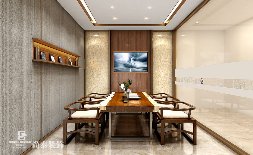 670平米磁材公司辦公室裝修設計 | 晉通磁材