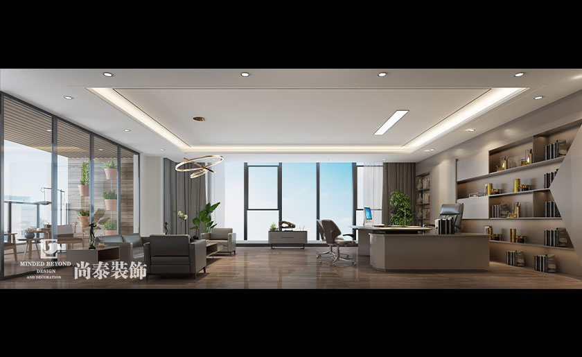 1900平游戲開發(fā)公司辦公室裝修設(shè)計(jì) | 游禧科技