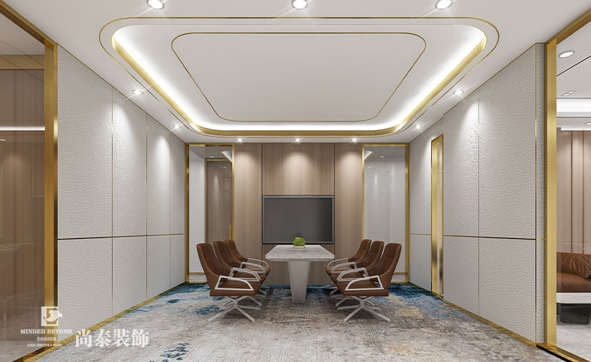 1600平投資管理公司辦公室裝修設(shè)計 | 中方信富