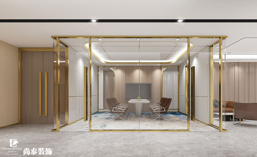 1600平投資管理公司辦公室裝修設(shè)計 | 中方信富