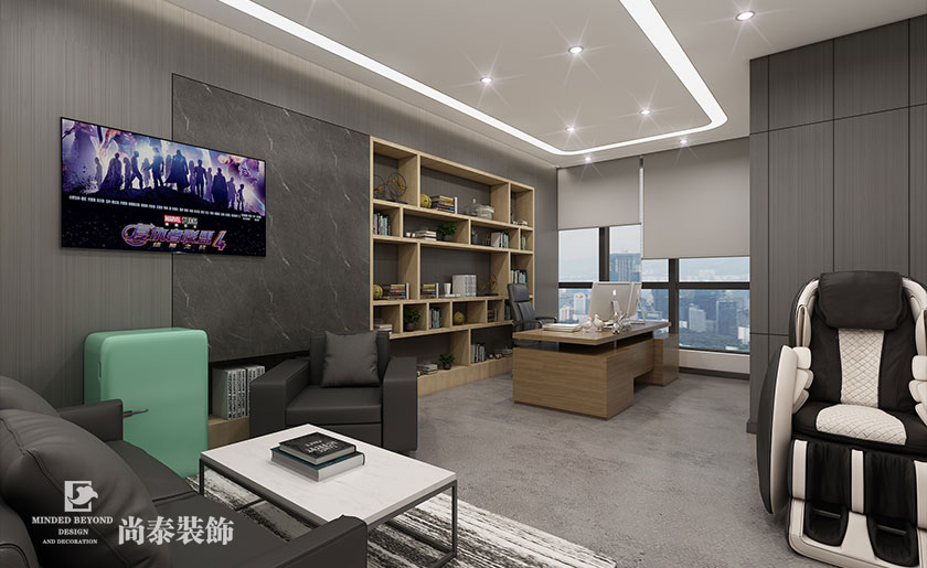 200平米貿(mào)易公司辦公室裝修設(shè)計(jì) | 寶袋貿(mào)易科技