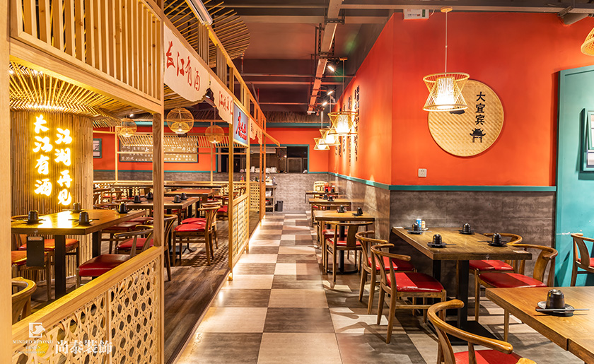 特色燒烤店裝修實景圖-都曉得李不管