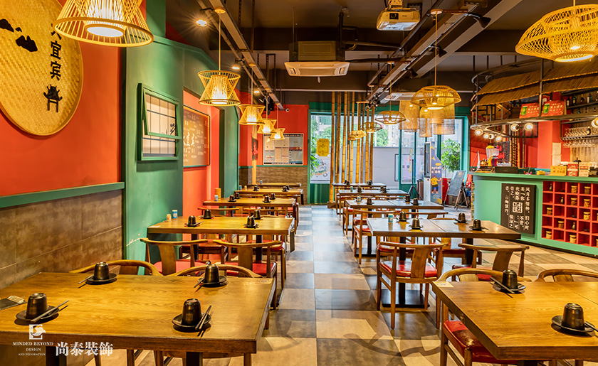 特色燒烤店裝修實景圖-都曉得李不管