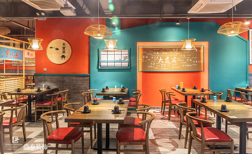 特色燒烤店裝修實景圖-都曉得李不管