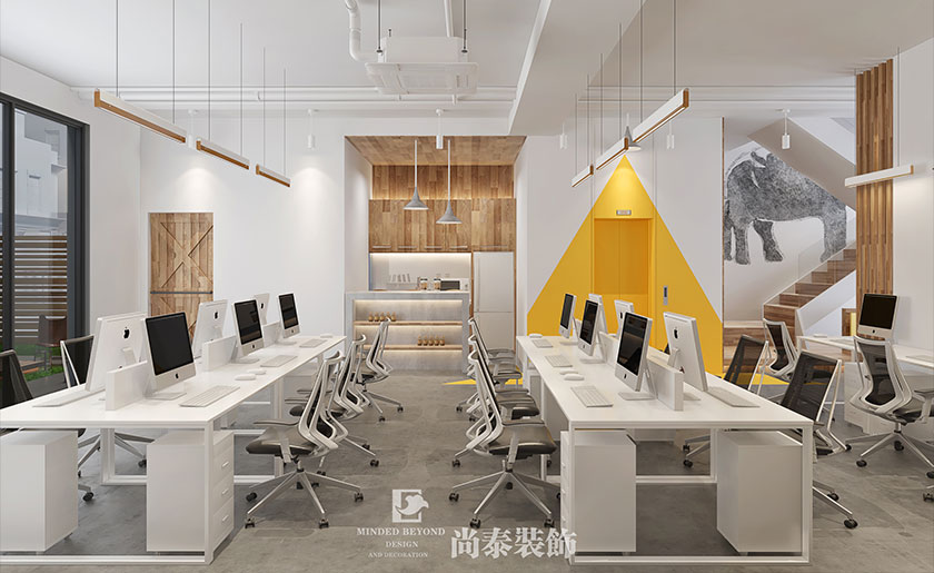 350㎡電商公司辦公室裝修設(shè)計 | 邁遠電子商務(wù)