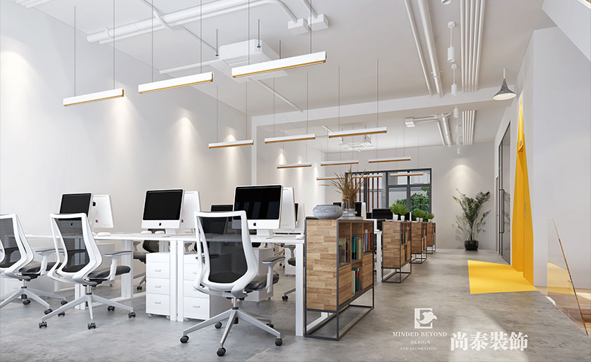 350㎡電商公司辦公室裝修設(shè)計 | 邁遠電子商務(wù)